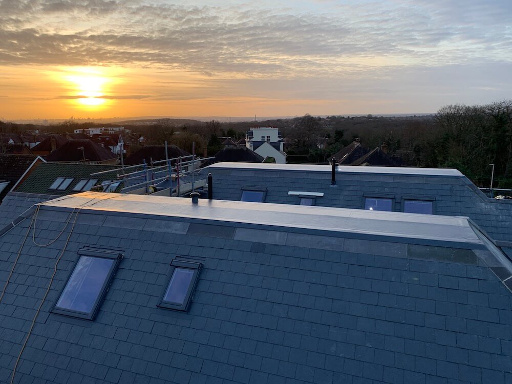 Photo showing Performance Roofing Solutions recent roofing work